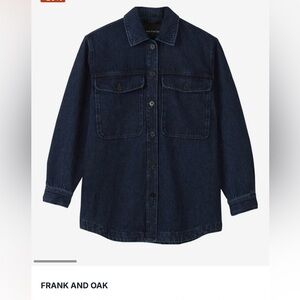 FRANK AND OAK
Hemp Denim Overshirt - Women's